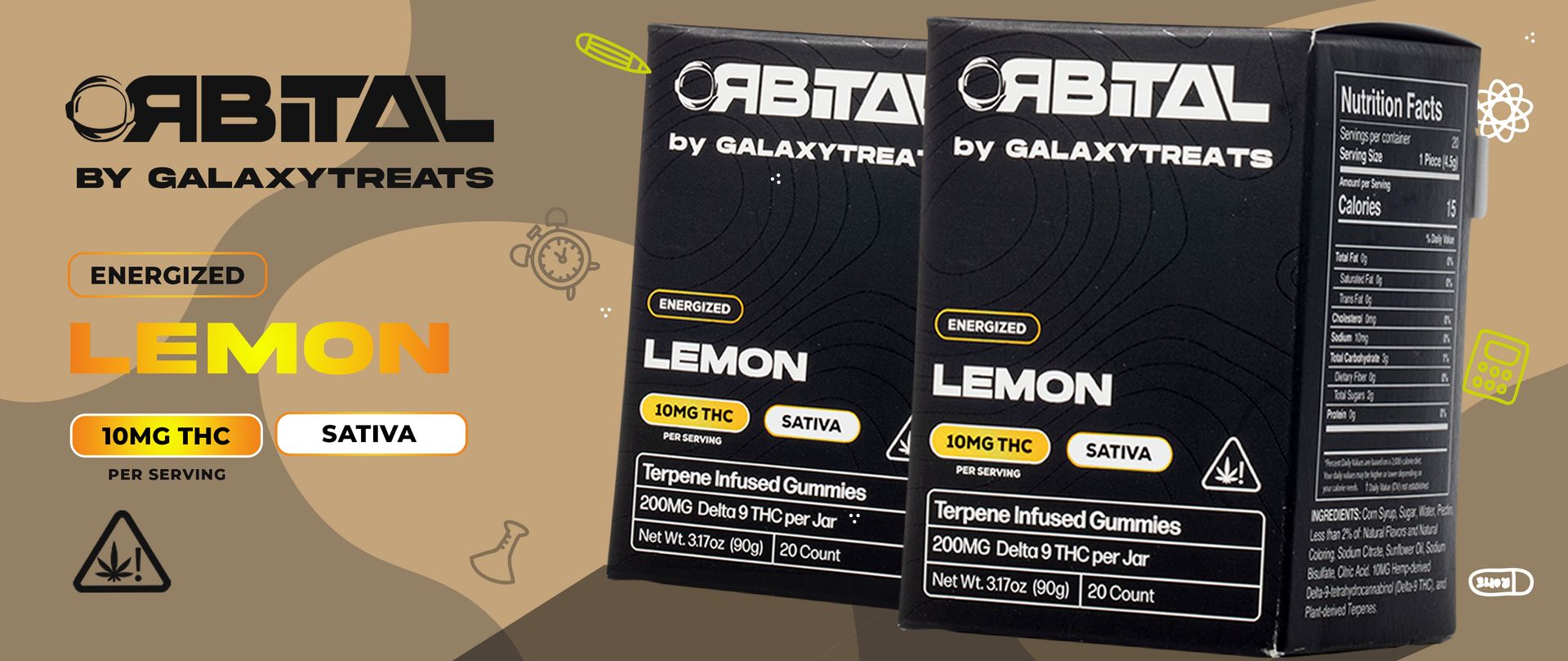 Galaxy Treats Delta Gummies